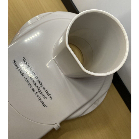 Jack LaLanne Power Juicer Replacement Part Lid Pulp Guard Top Chute CL-003AP - Picture 4 of 6